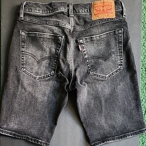 Levi's Men's Dark Gray Jean Shorts